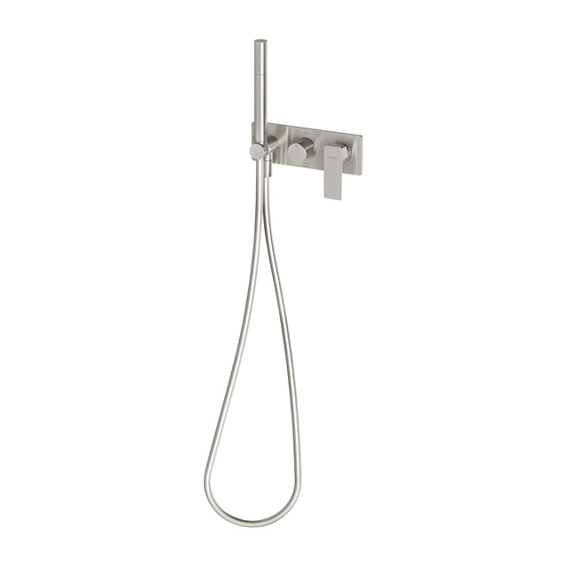 Phoenix Gloss MKII Wall Shower System Brushed Nickel, product view