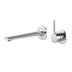 Phoenix Vask SwitchMix Wall Basin / Bath Mixer Set 200mm Pin Up Chrome