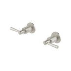 Phoenix Wiltern Wall Top Assemblies 15mm Extended Spindles Brushed Nickel