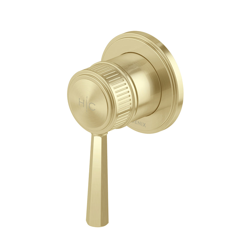 Phoenix Wiltern SwitchMix Shower / Wall Mixer Fit-Off Kit Brushed Gold, additional product view