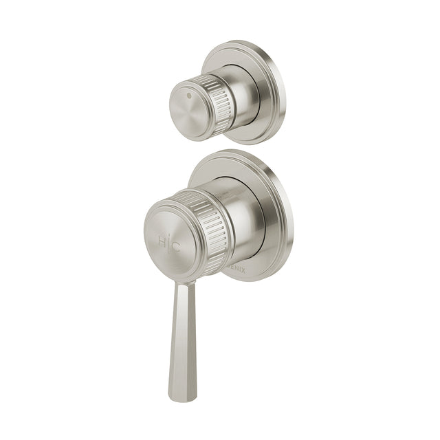 Phoenix Wiltern SwitchMix Shower / Bath Diverter Mixer Brushed Nickel, product view