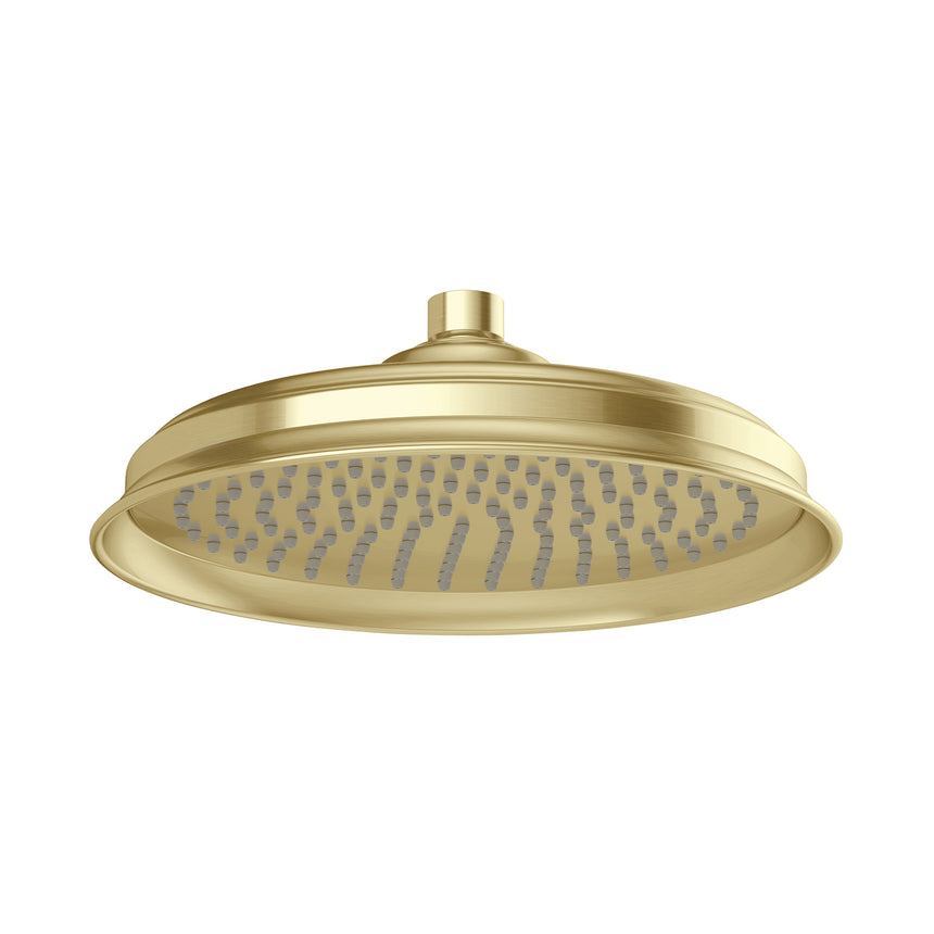 Phoenix Wiltern Shower Rose 220mm Brushed Gold, product view