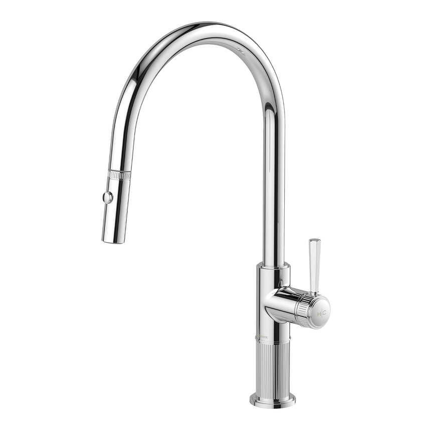 Phoenix Wiltern Pull Out Sink Mixer 230mm Chrome, product view
