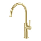 Phoenix Wiltern Sink Mixer 200mm Brushed Gold
