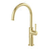 Phoenix Wiltern Sink Mixer 200mm Brushed Gold