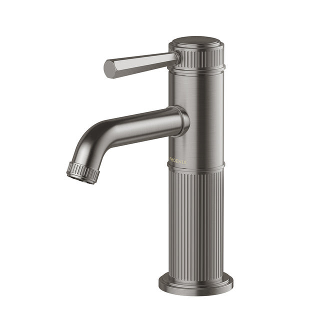 Phoenix Wiltern Basin Mixer Brushed Carbon, product view