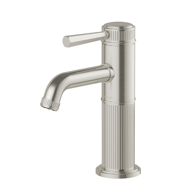 Phoenix Wiltern Basin Mixer Brushed Nickel, product view