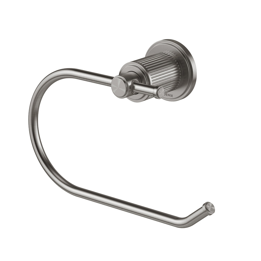 Phoenix Wiltern Toilet Roll Holder Brushed Carbon, product view