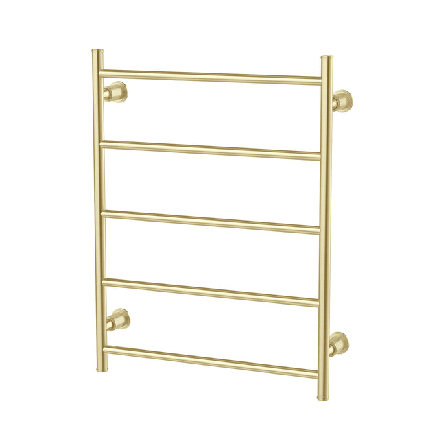 Phoenix Wiltern Heated Towel Ladder 550mm X 750mm Brushed Gold, product view