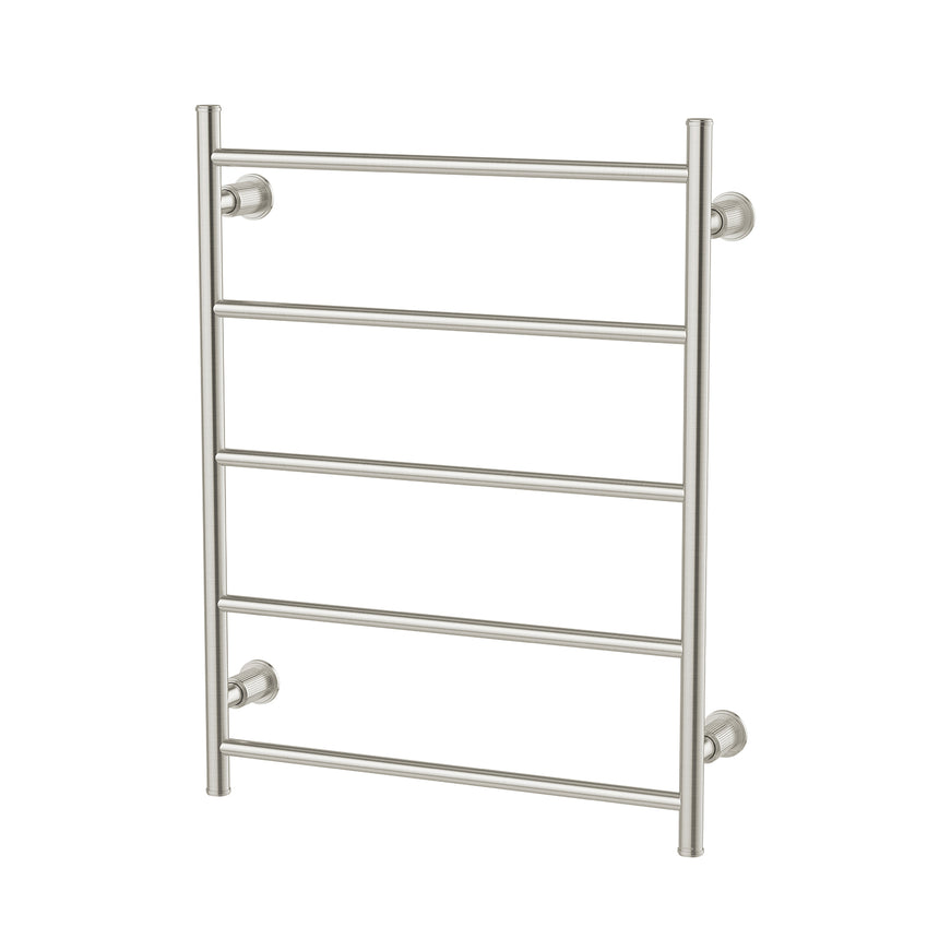 Phoenix Wiltern Heated Towel Ladder 550mm X 750mm Brushed Nickel, product view