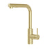 Phoenix Vivid MKII Pull Out Sink Mixer 230mm L Shaped Brushed Gold