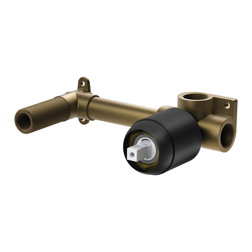 Phoenix Builders Wall Mixer Set Breech Only Matte Black, product view