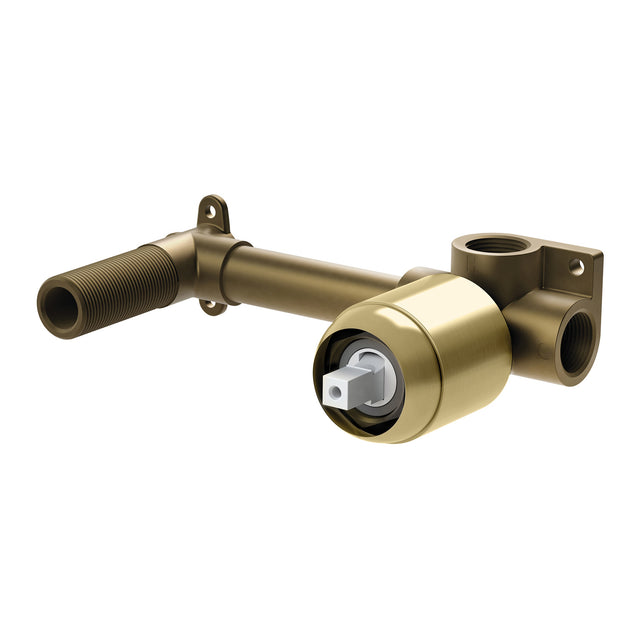 Phoenix Builders Wall Mixer Set Breech Only Brushed Gold, product view