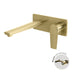 Phoenix Arlo Wall Basin / Bath Mixer Set 6 Star 200mm Trim Kit Only Brushed Gold
