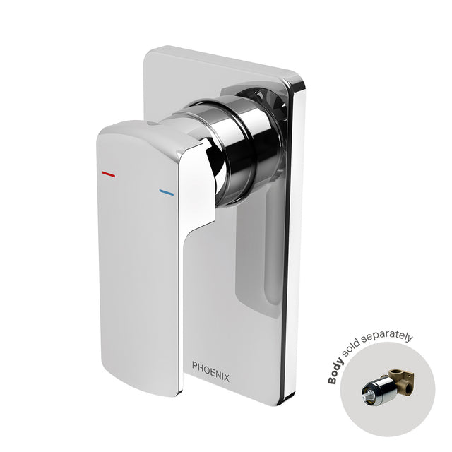 Phoenix Teva Shower / Wall Mixer Trim Kit Only Chrome, product view
