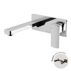 Phoenix Teva Wall Basin / Bath Mixer Set 6 Star 200mm Trim Kit Only Chrome