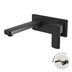 Phoenix Teva Wall Basin / Bath Mixer Set 6 Star 200mm Trim Kit Only Matte Black