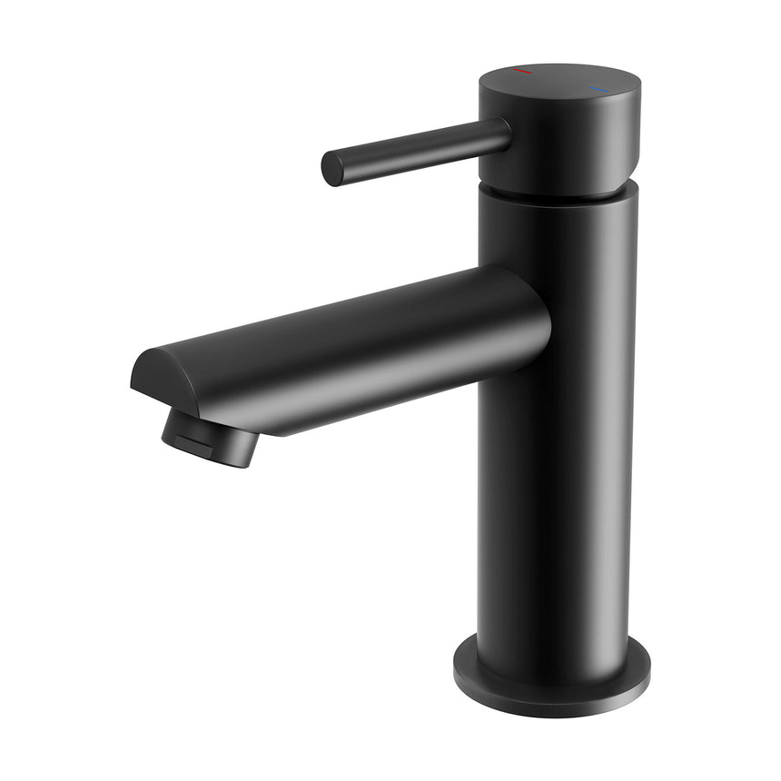 Phoenix Pina Basin Mixer 6 Star Matte Black, product view