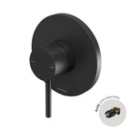 Phoenix Pina Shower / Wall Mixer Trim Kit Only Matte Black