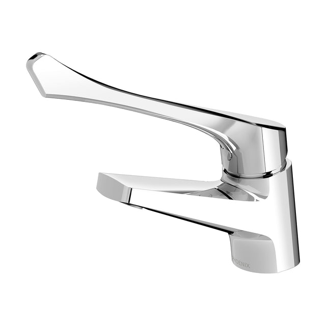 Phoenix Ivy MKII Extended Handle Fixed Basin Mixer Chrome, product view