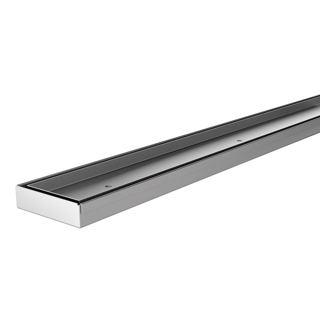 Phoenix Flat Channel Drain TI 75 x 750mm Outlet 45mm Stainless Steel, product view