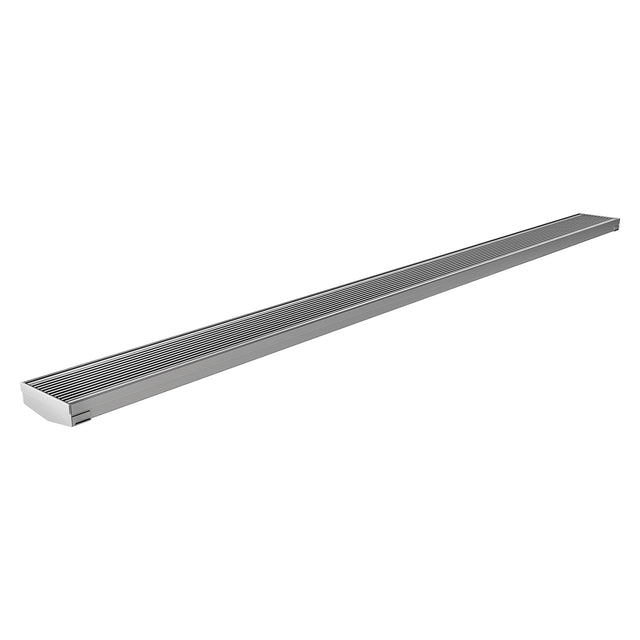 Phoenix V KIT Channel Drain HG 75 x 1215mm Outlet 65mm Stainless Steel, product view