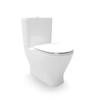 Reach II Back to Wall Toilet Suite with Slim Seat-Rear Entry or Side Inlet