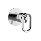 Components Shower/Bath Thin Trim Industrial Handle Chrome