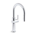 Crue Pull Out Kitchen Mixer Chrome