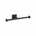 Square Double Toilet Tissue Holder Matte Black
