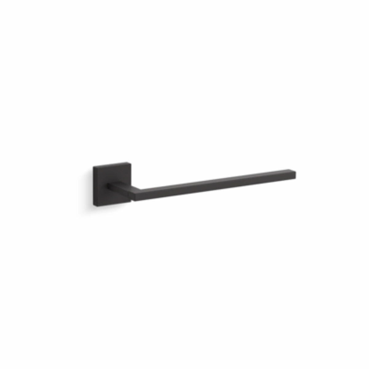 Kohler Square towel arm matte black finish by Tilemall