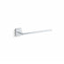 Square Towel Arm Polished Chrome