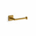 Square Toilet Tissue Holder Brushed Brass