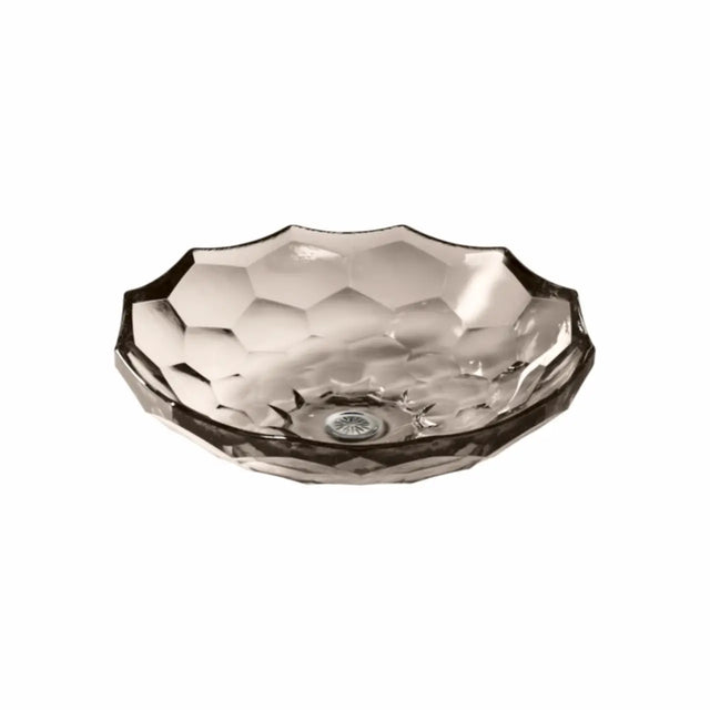 Briolette faceted glass Basin Translucent Doe Bathroom Basin Kohler Default Title  