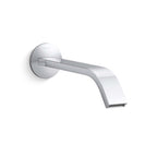 Components Wall Mount Basin Spout Ribbon Trim Chrome
