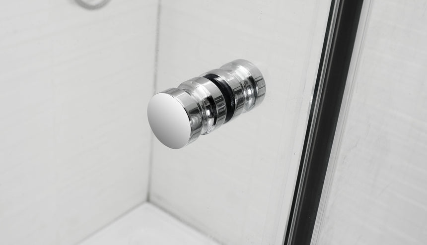 Covey CVP062 Chrome round door knob detail