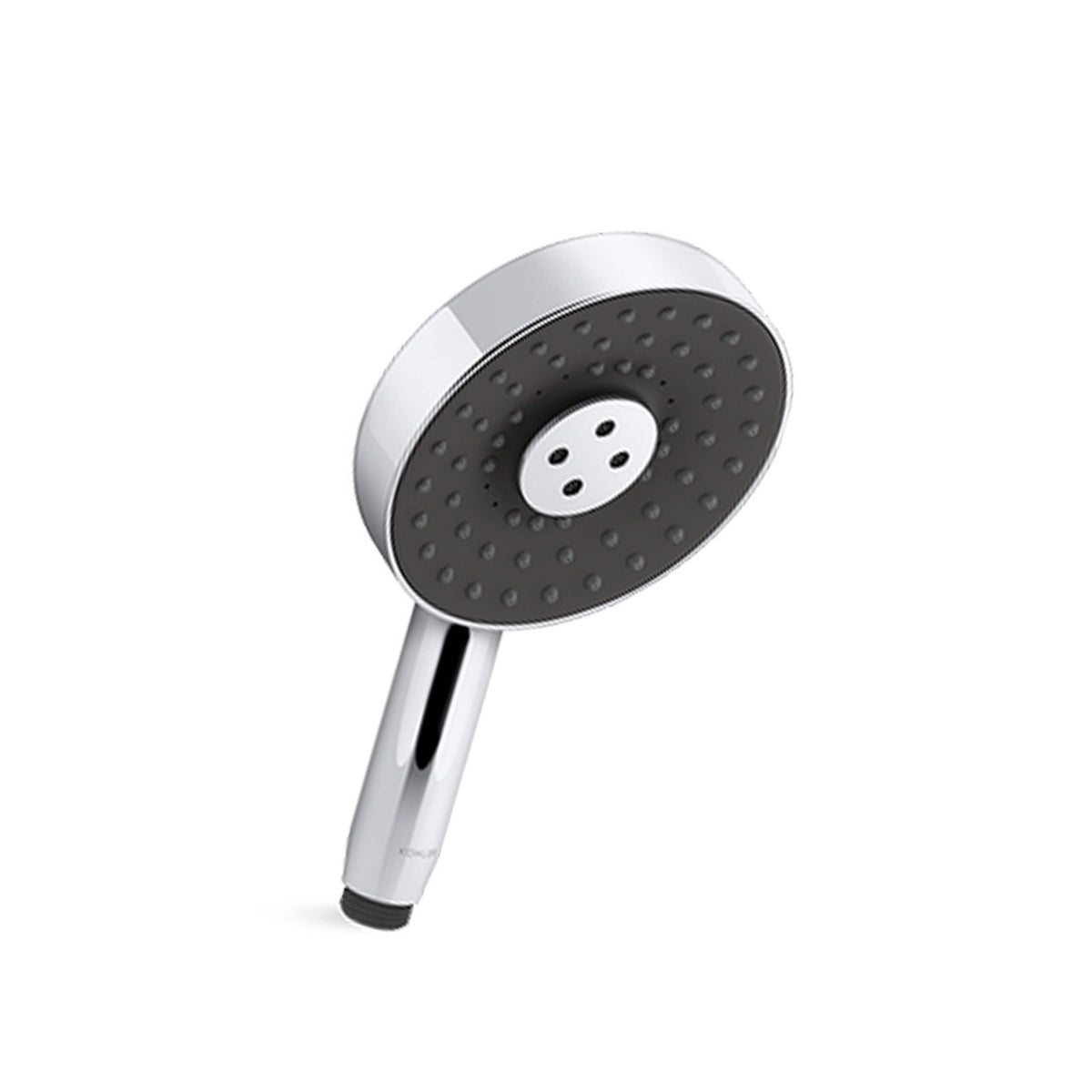 Kohler Statement round handshower chrome finish by Tilemall with multi-jet spray pattern