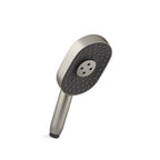 Statement Oblong Handshower Brushed Nickel