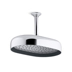 Statement Oblong Rainhead Polish Chrome