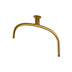 Statement Iconic Dual Shower Arm Brushed Brass