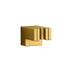 Statement Wall Mount Handshower Holder Brushed Brass