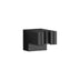 Statement Wall Mount Handshower Holder Matte Black