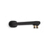 Statement Dual Function Wall Mount Rainhead Arm 355mm Matte Black