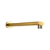 Statement Dual Function Wall Mount Rainhead Arm 482mm Brushed Brass