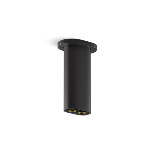 Statement Dual Function Ceiling Mount Rainhead Arm 127mm Matte Black Shower Kohler Default Title  