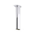 Statement Dual Function Ceiling Mount Rainhead Arm 254mm Polish Chrome
