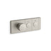 Anthem Recessed Mech Thermostatic Control with Two Outlet Brushed Nickel