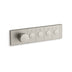 Anthem Recessed Mech Thermostatic Control with Four Outlet Brushed Nickel