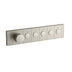 Anthem Recessed Mech Thermostatic Control with Five Outlet Brushed Nickel