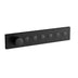 Anthem Recessed Mech Thermostatic Control with Six Outlet Matte Black
